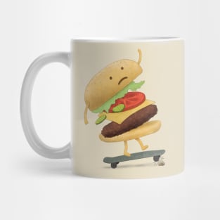 Burger Wipe-Out Mug